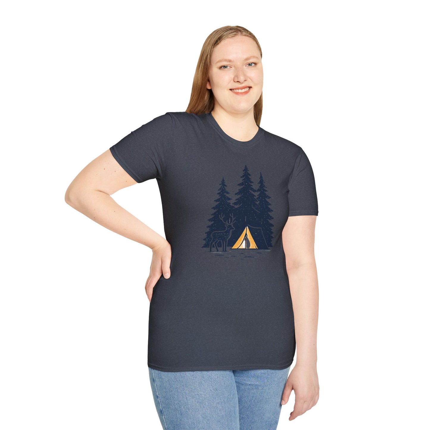 Camping Unisex T-Shirt .