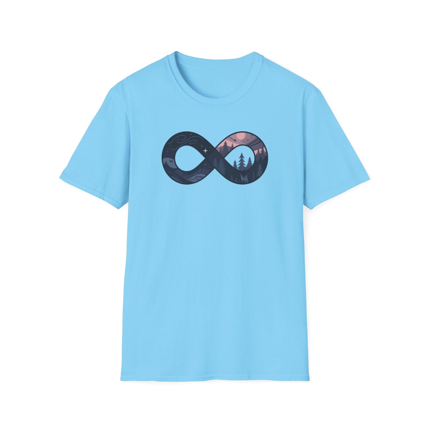 Infinity Celestial Forest Unisex T-Shirt