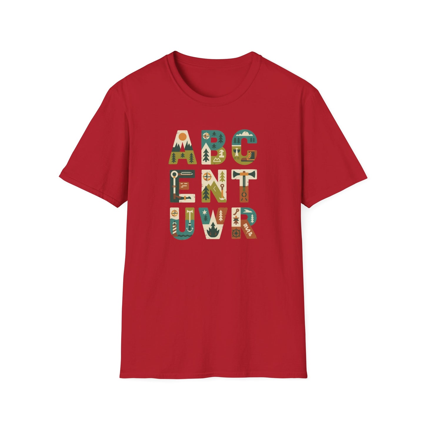 Adventure Alphabet Unisex T-Shirt