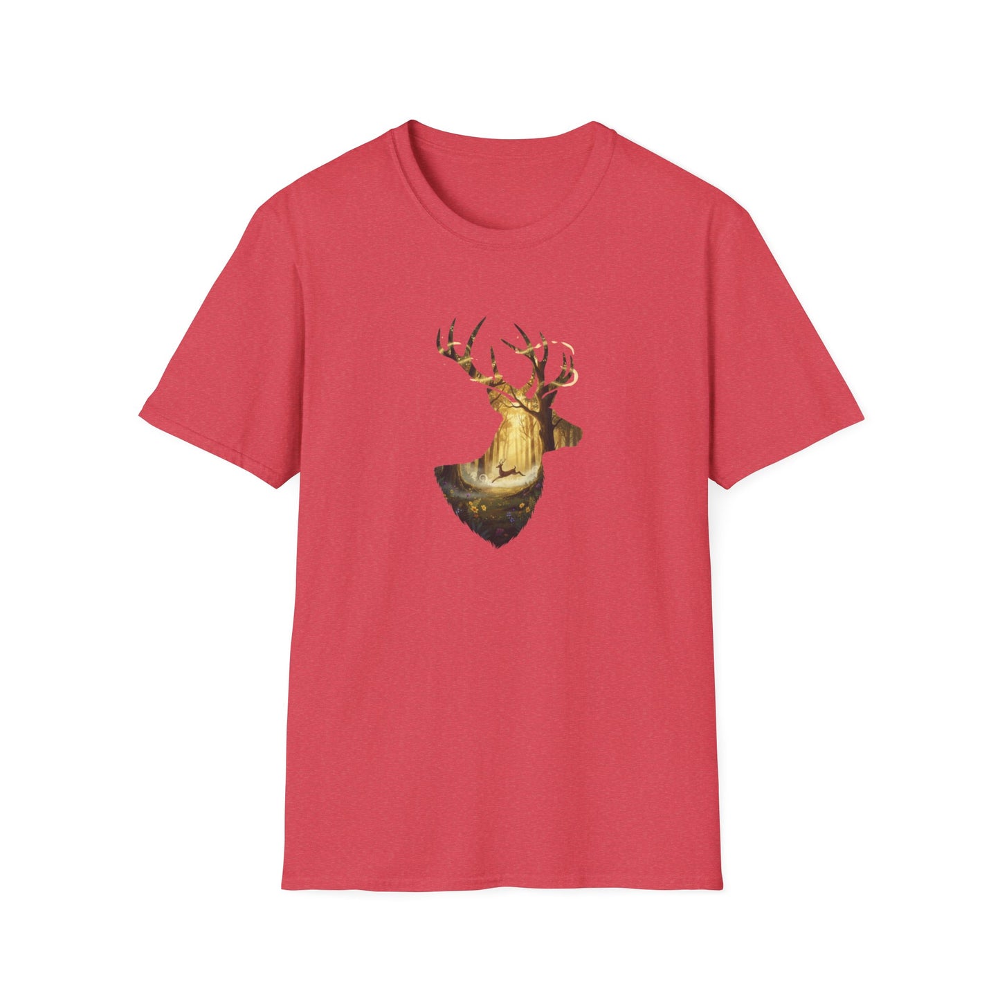 Majestic Stag Forest Unisex T-Shirt