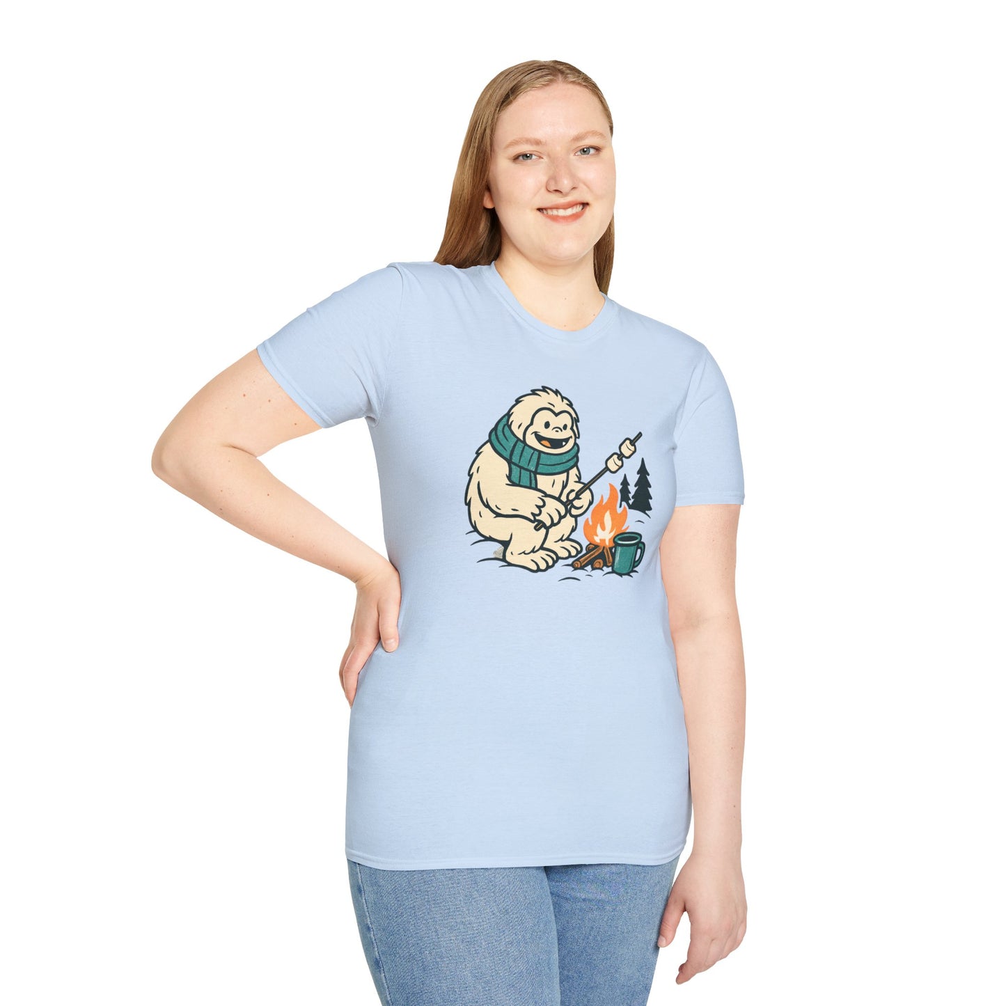 Whimsical Yeti Unisex T-Shirt