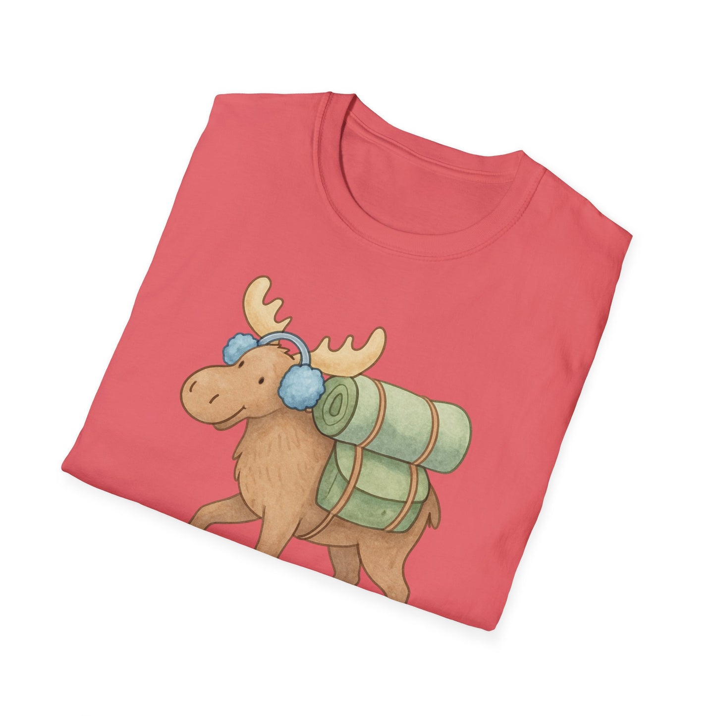 Winter Moose Unisex T-Shirt