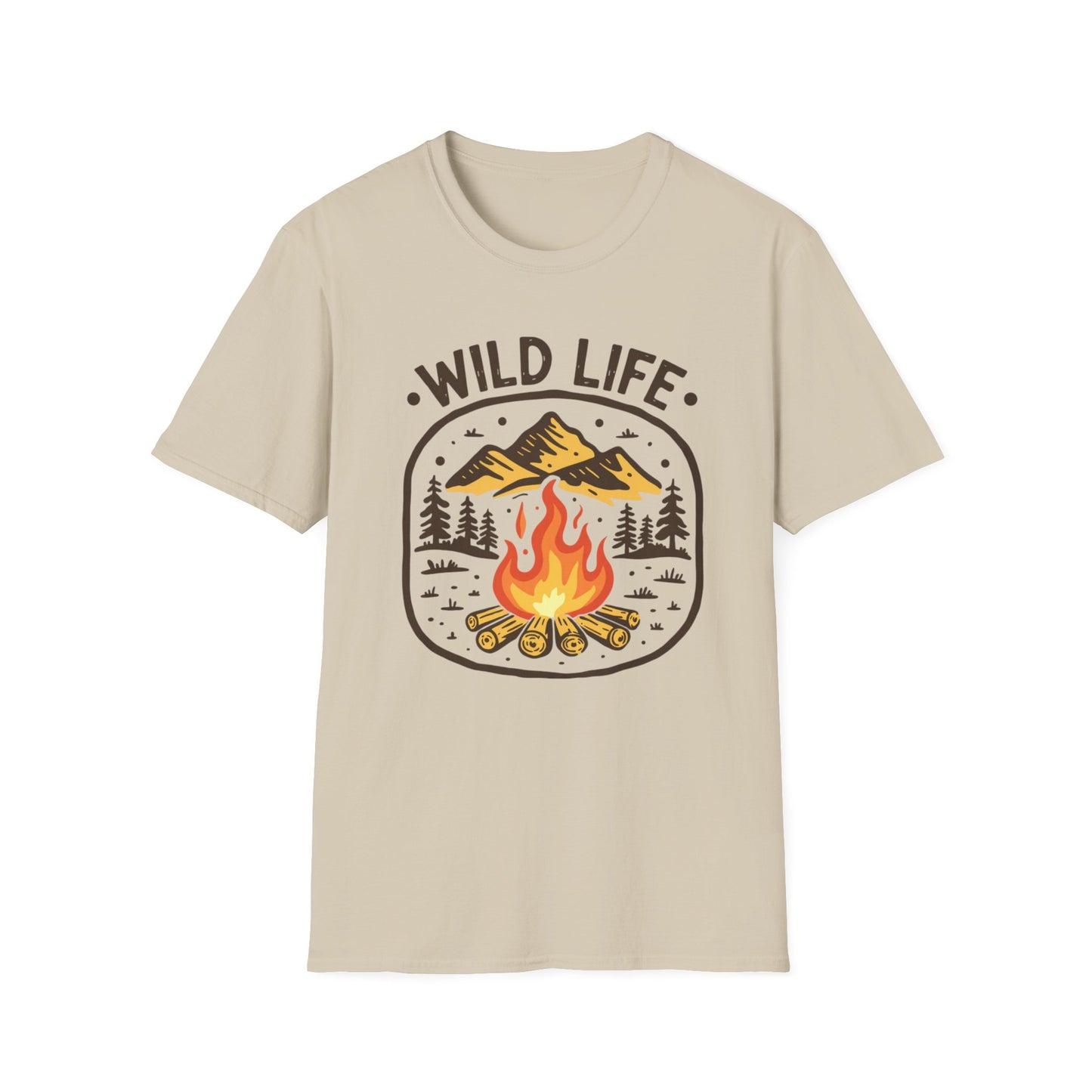 Wildlife-themed unisex t-shirt