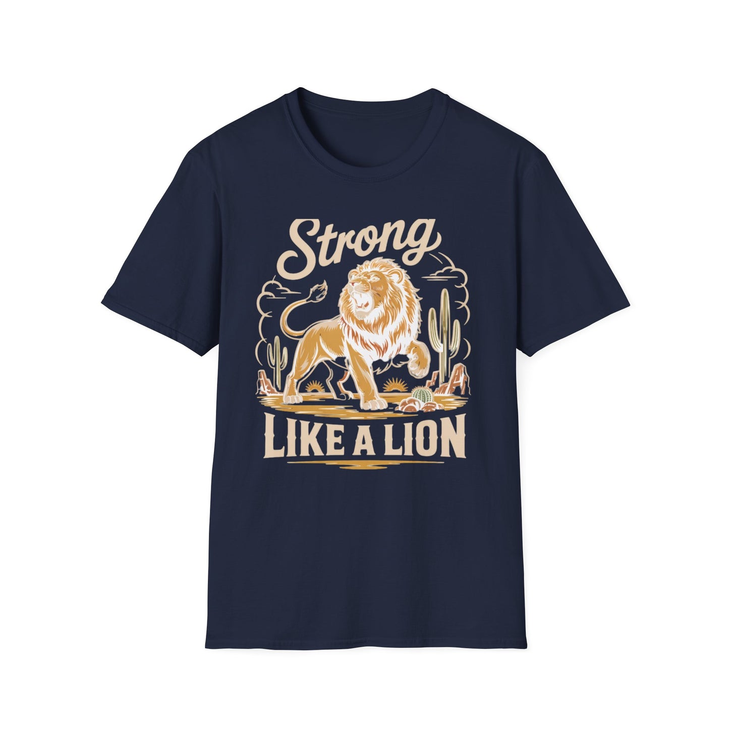 Lion Vintage Unisex T-Shirt