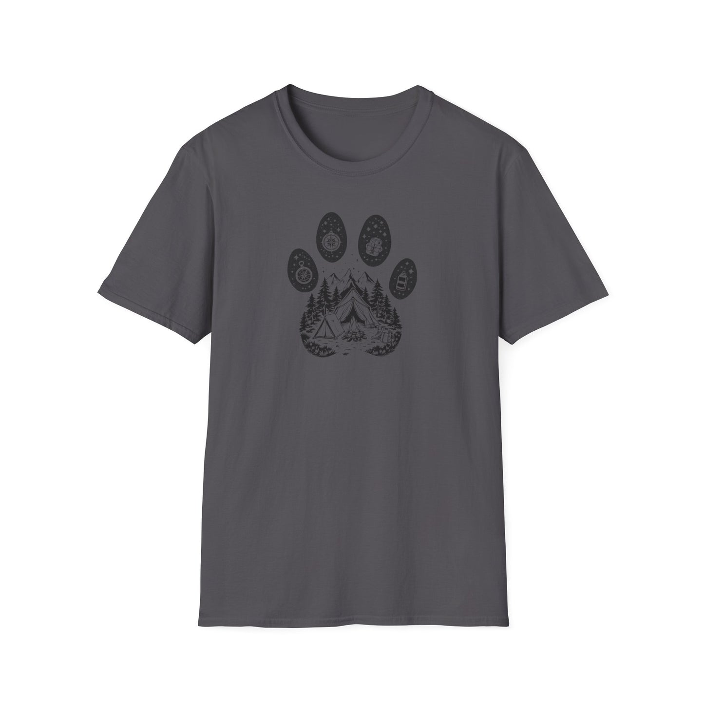Paw Camping Unisex T-Shirt