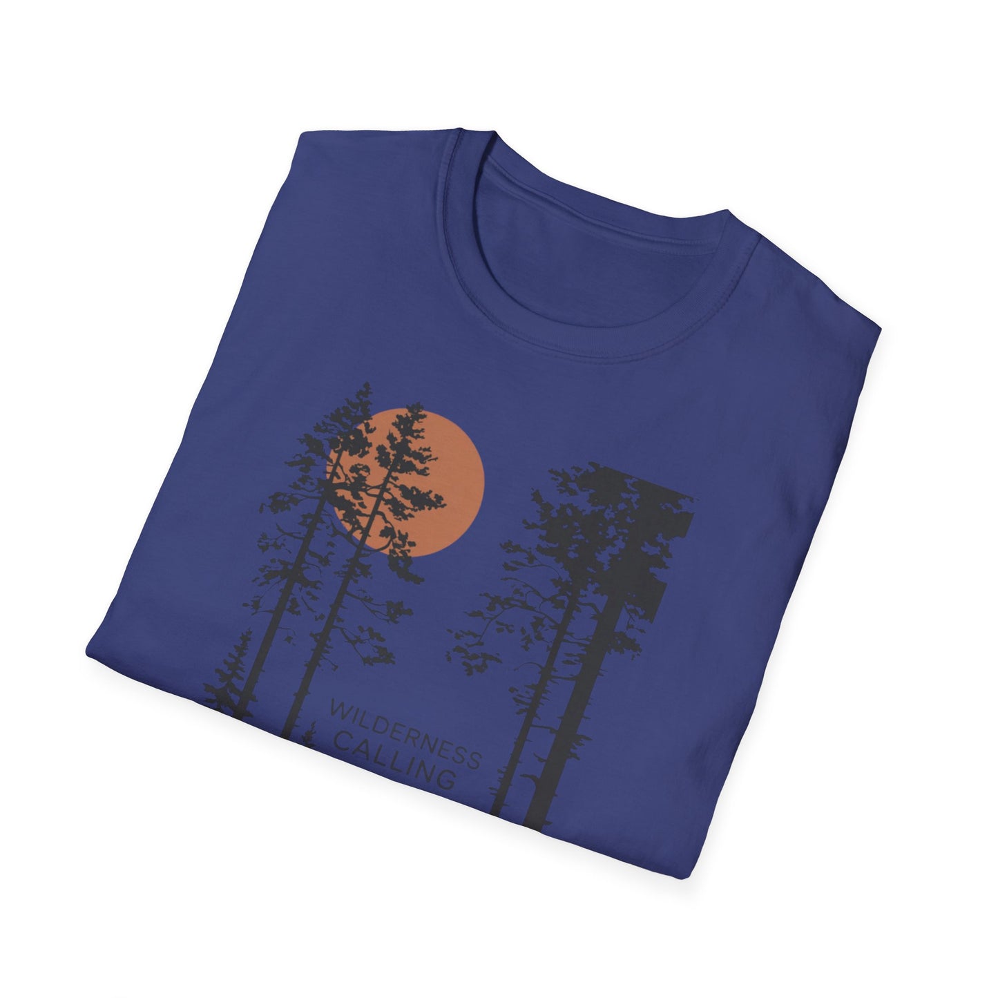Pine Tree Moon Unisex T-Shirt