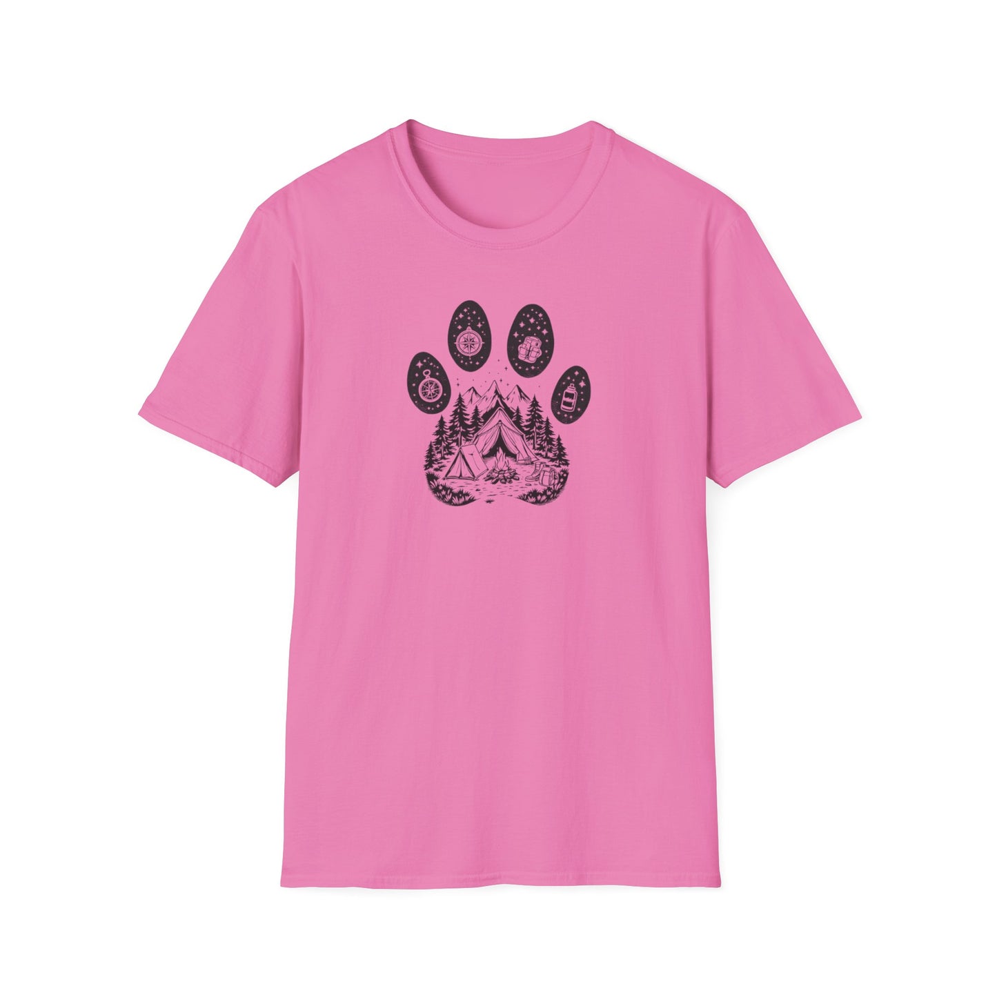 Paw Camping Unisex T-Shirt