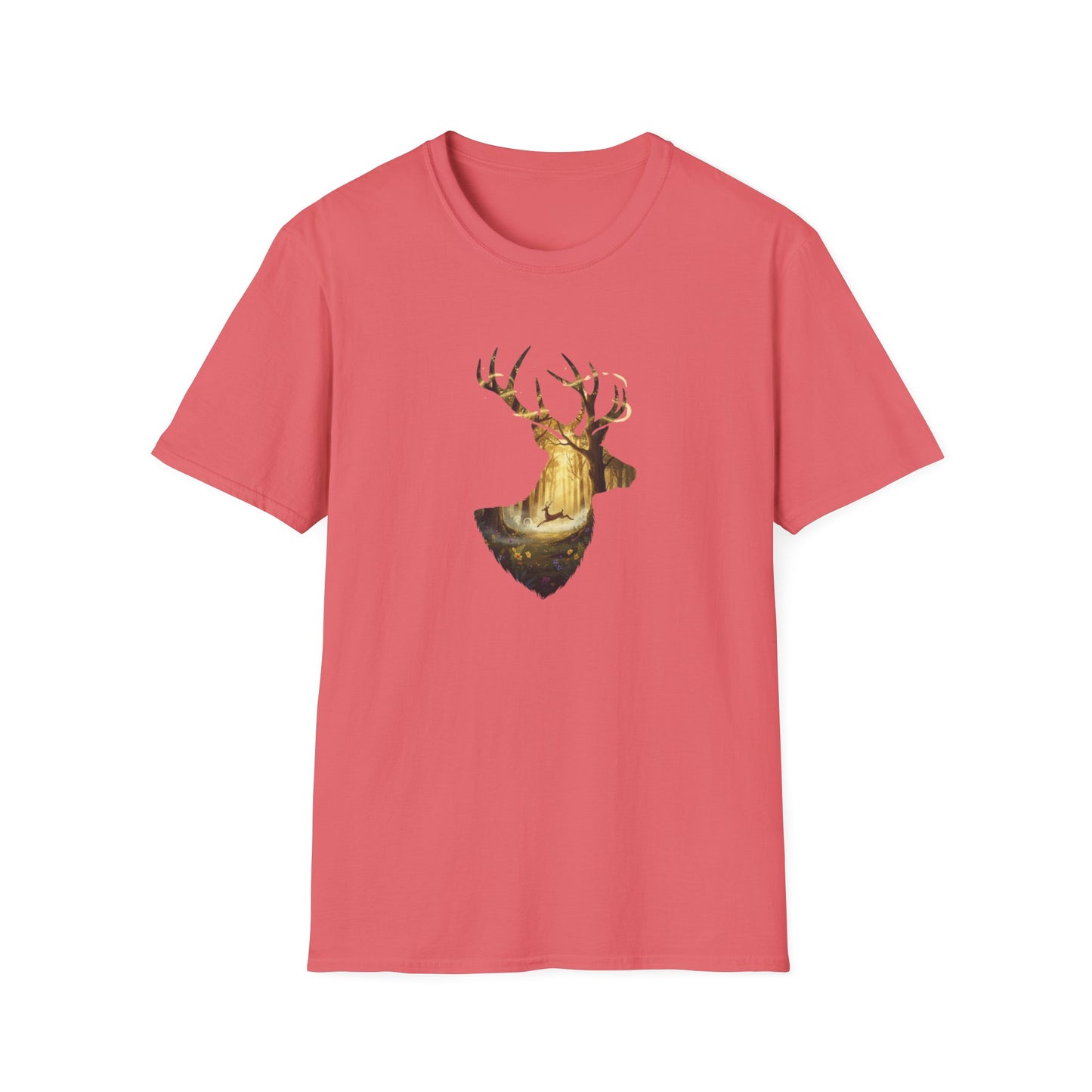 Majestic Stag Forest Unisex T-Shirt
