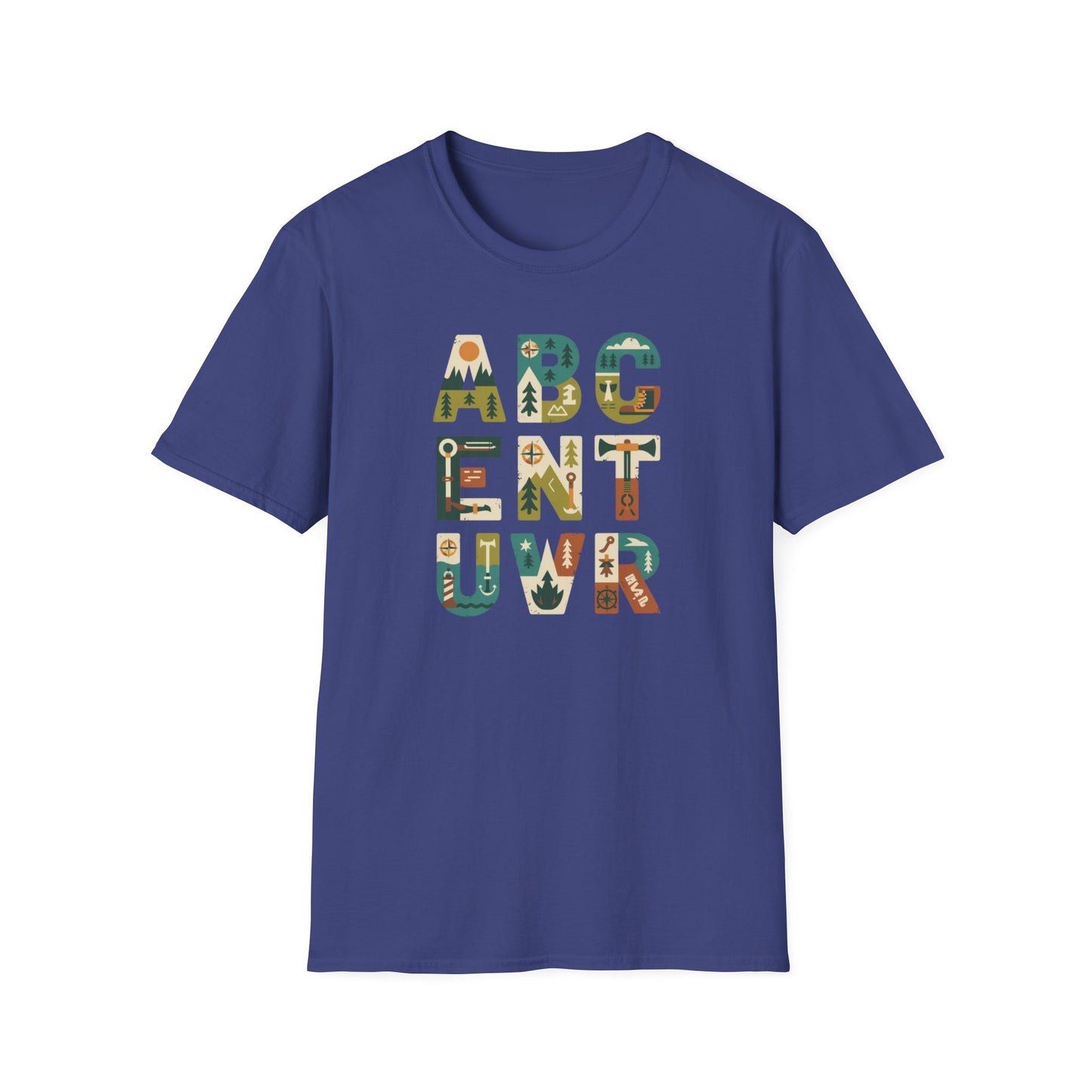 Adventure Alphabet Unisex T-Shirt