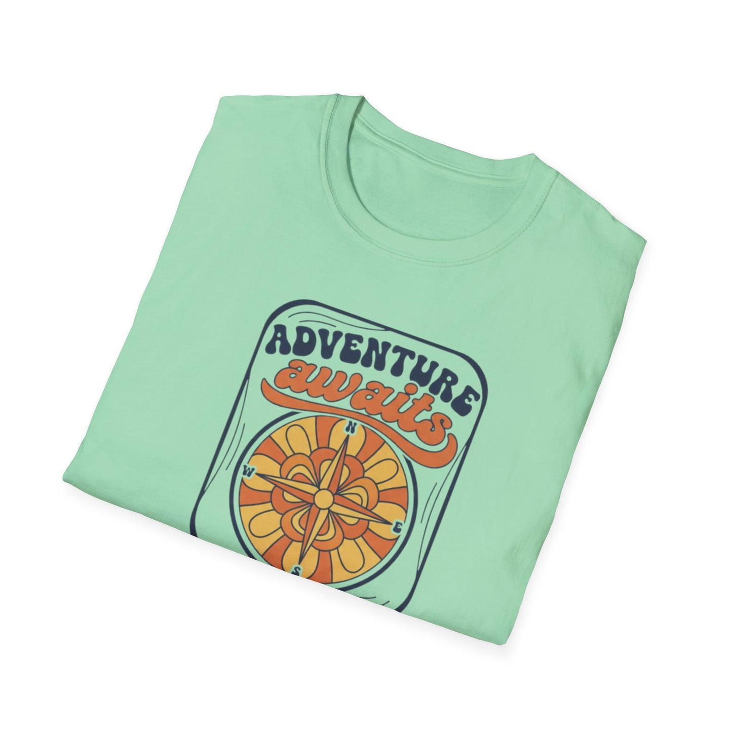 Ocean Awaits Nautical, Unisex T-Shirt