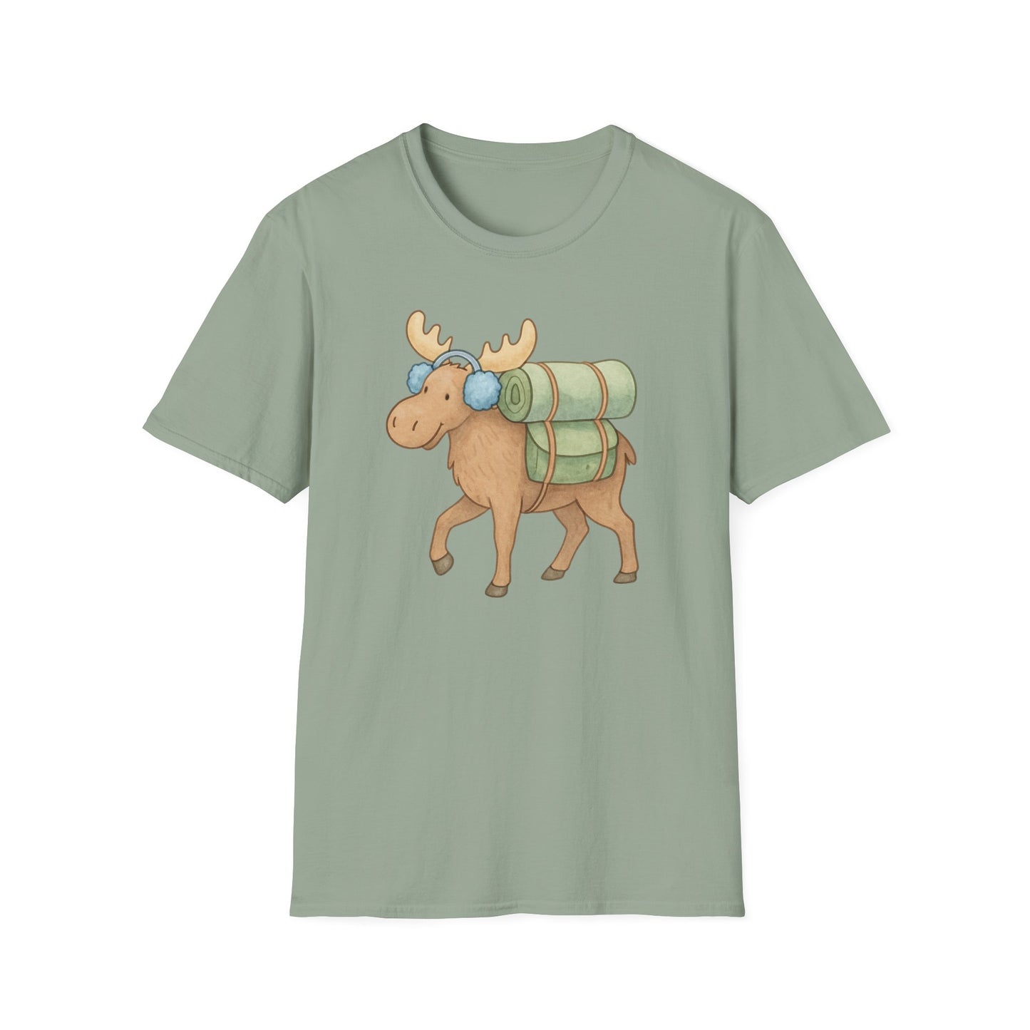 Winter Moose Unisex T-Shirt