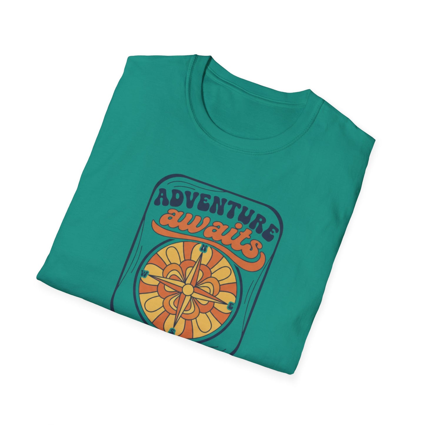 Ocean Awaits Nautical, Unisex T-Shirt