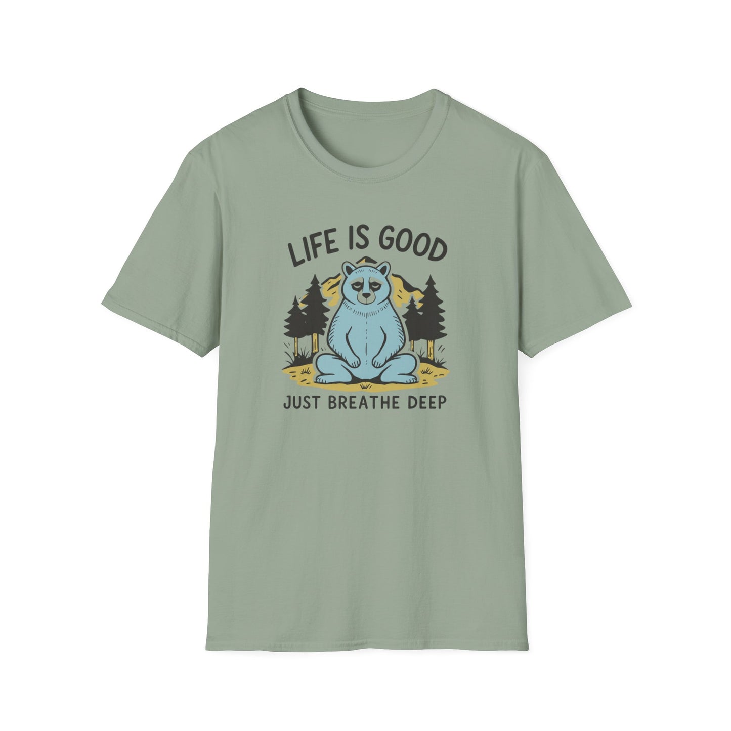 Bear Meditation, Unisex T-Shirt