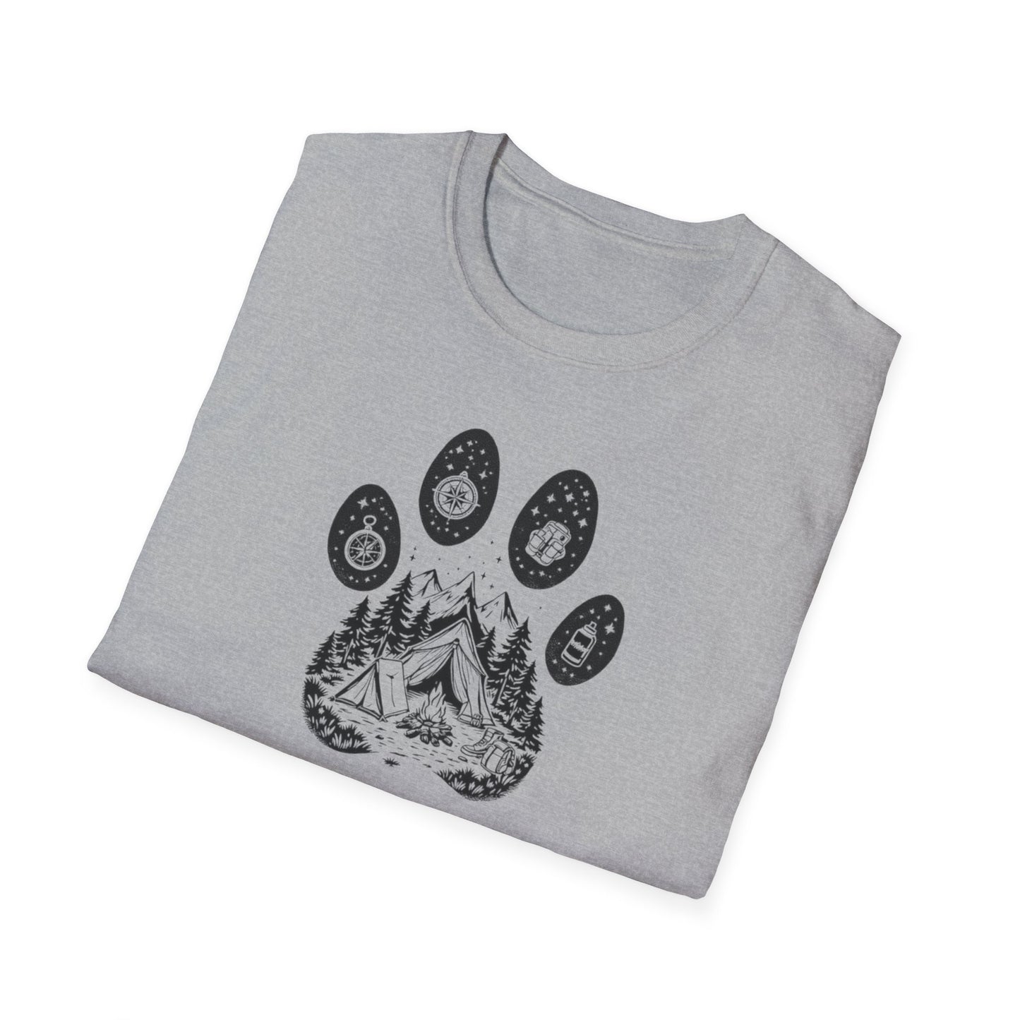 Paw Camping Unisex T-Shirt