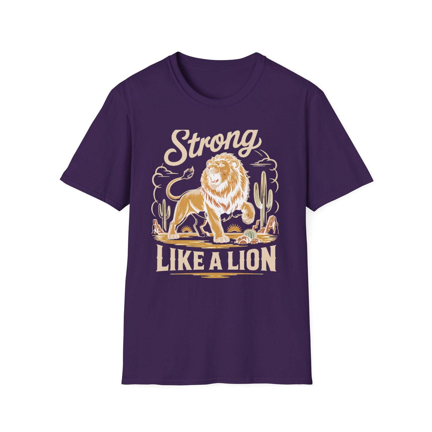 Lion Vintage Unisex T-Shirt