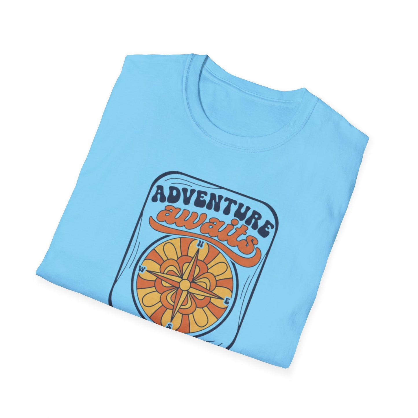 Ocean Awaits Nautical, Unisex T-Shirt