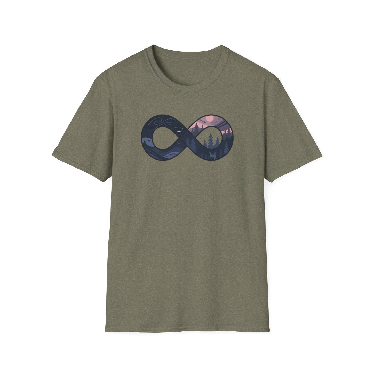 Infinity Celestial Forest Unisex T-Shirt