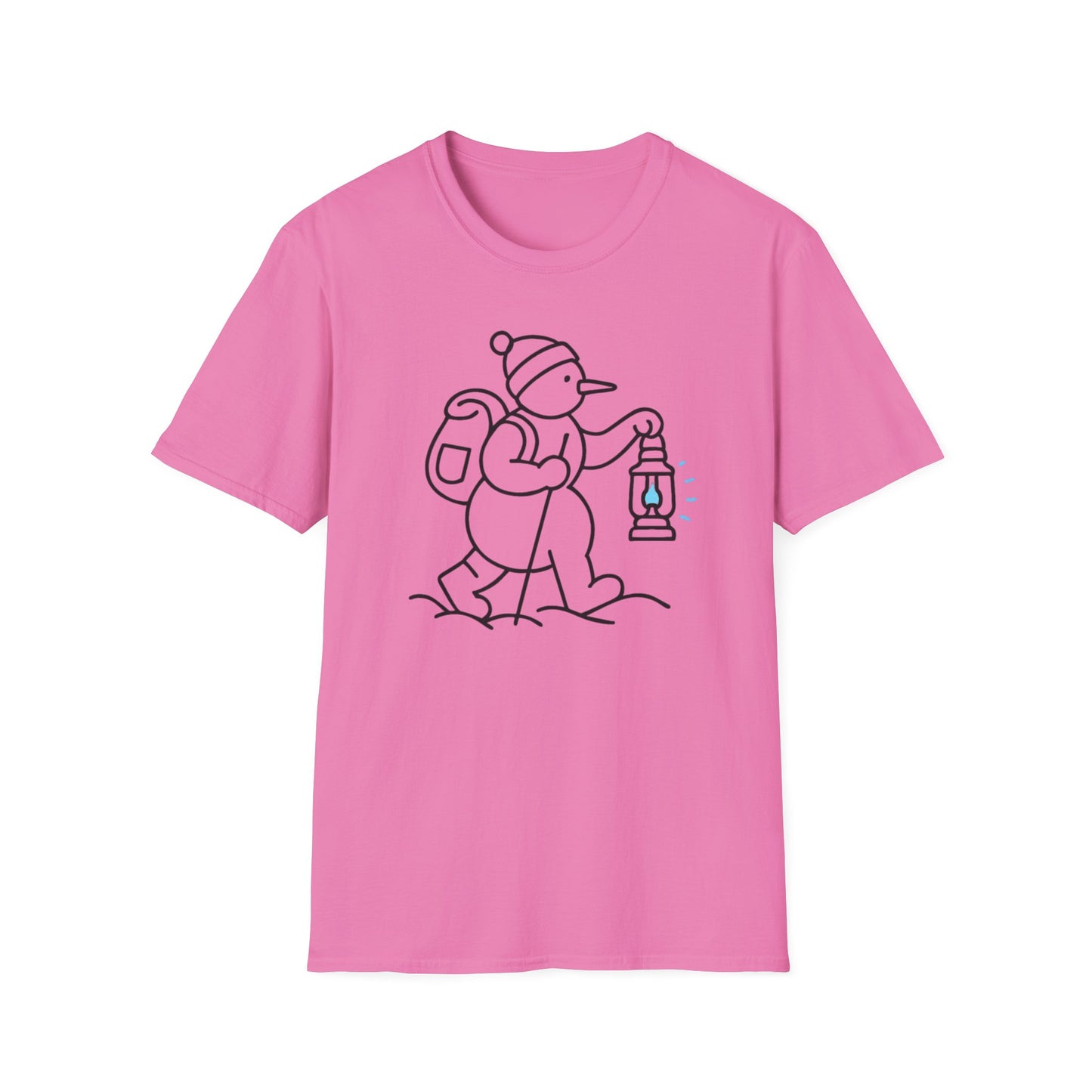 Camper Snowman Unisex T-shirt