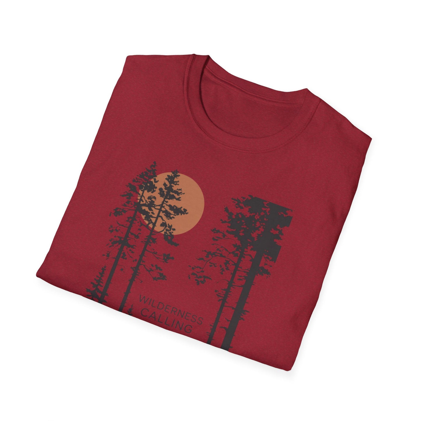 Pine Tree Moon Unisex T-Shirt