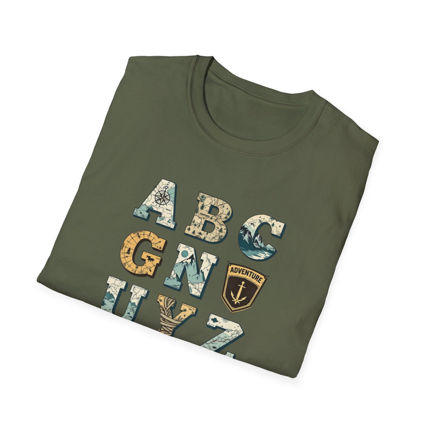 Adventure Grid, Unisex T-Shirt