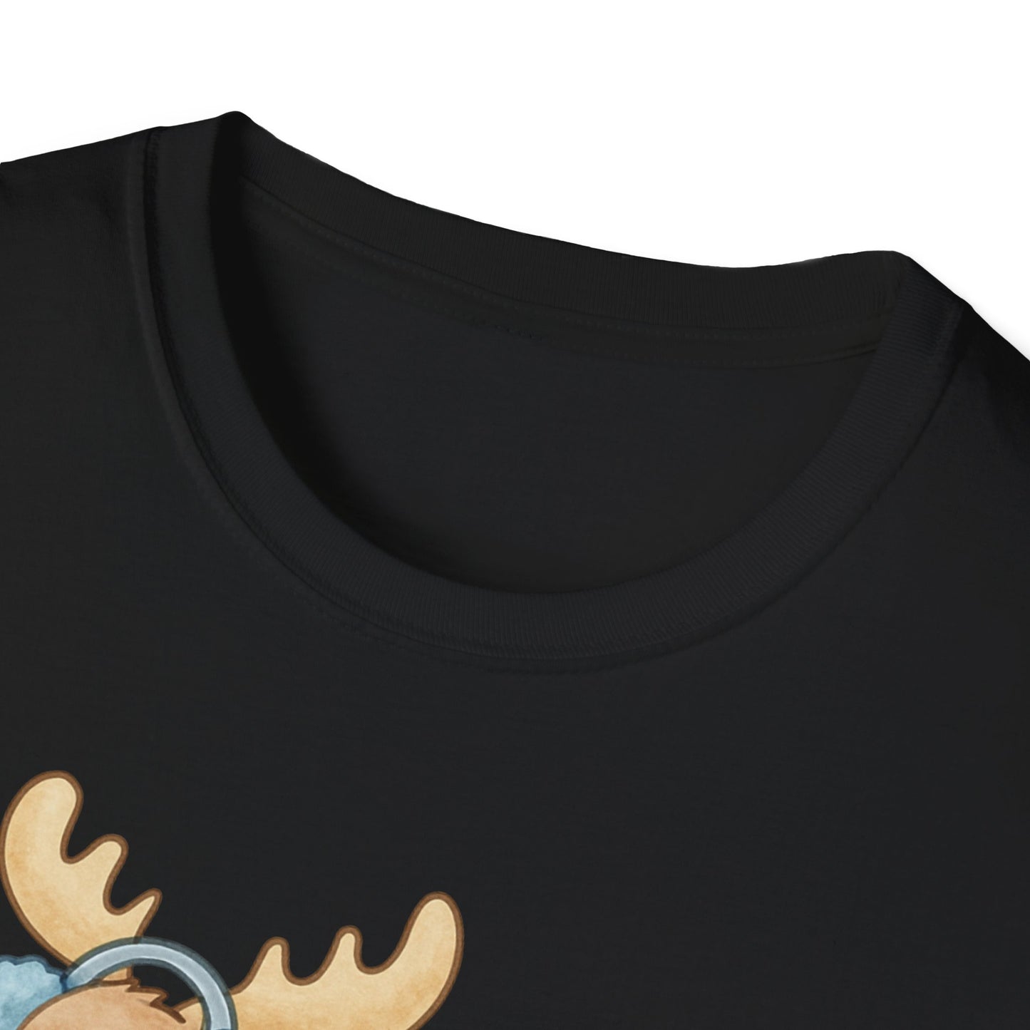 Winter Moose Unisex T-Shirt
