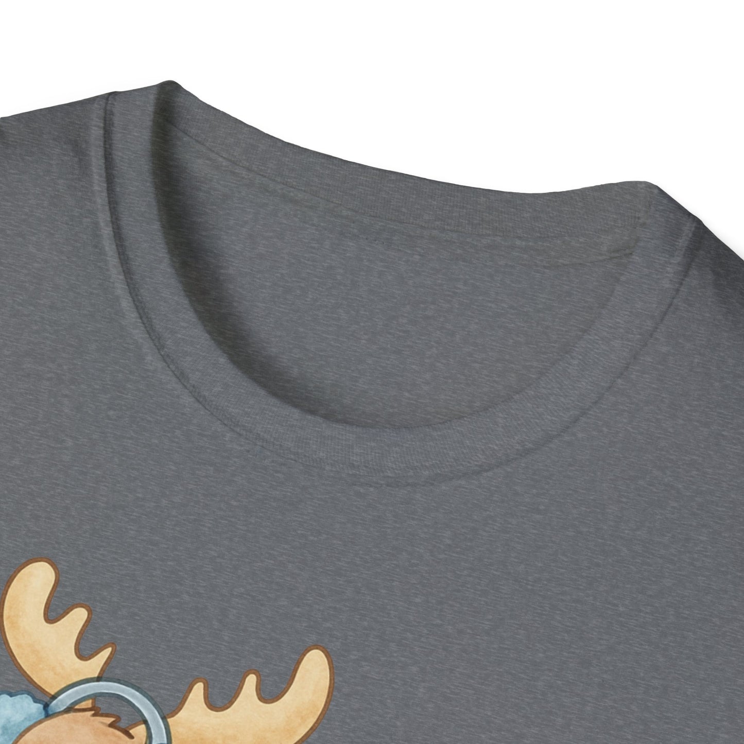 Winter Moose Unisex T-Shirt