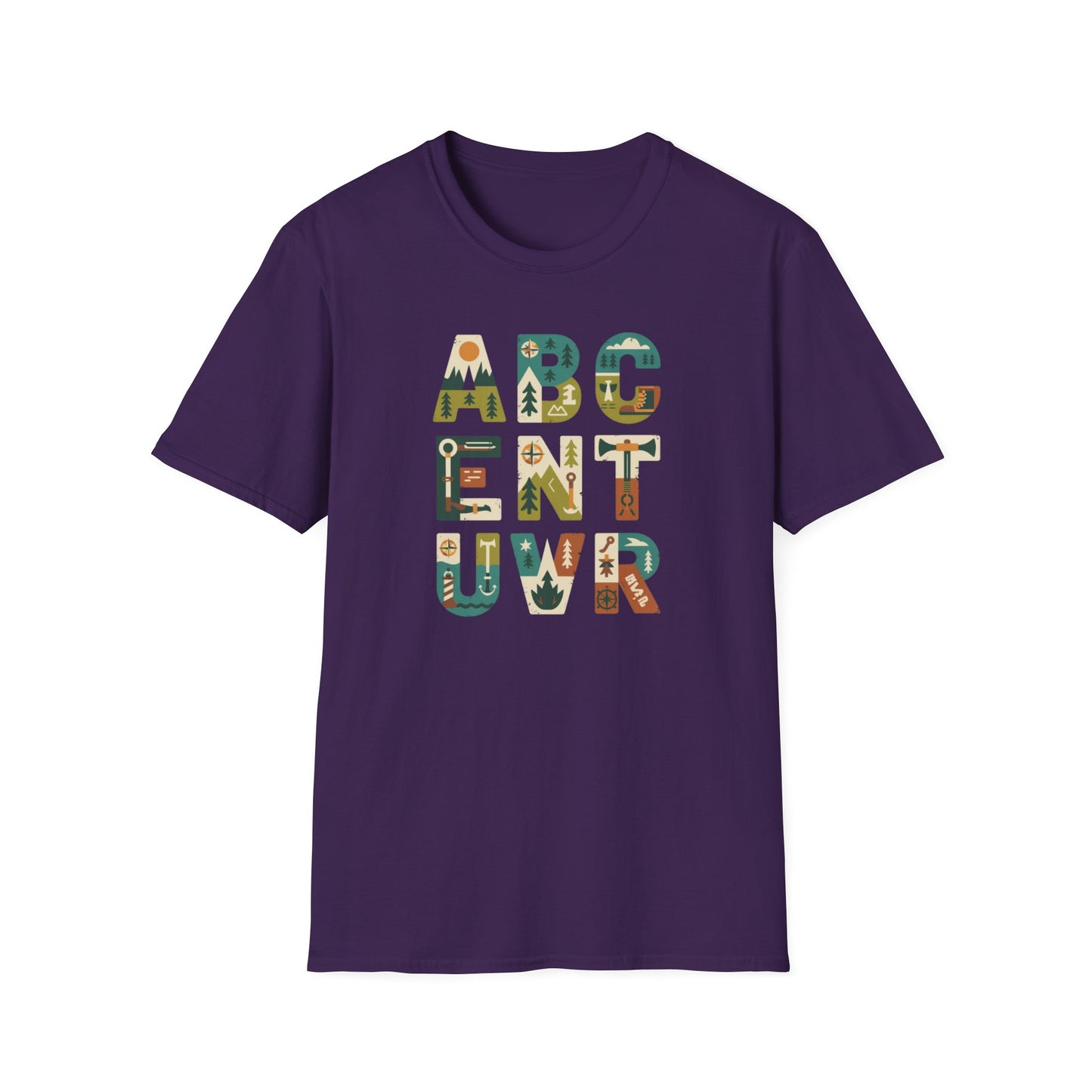 Adventure Alphabet Unisex T-Shirt