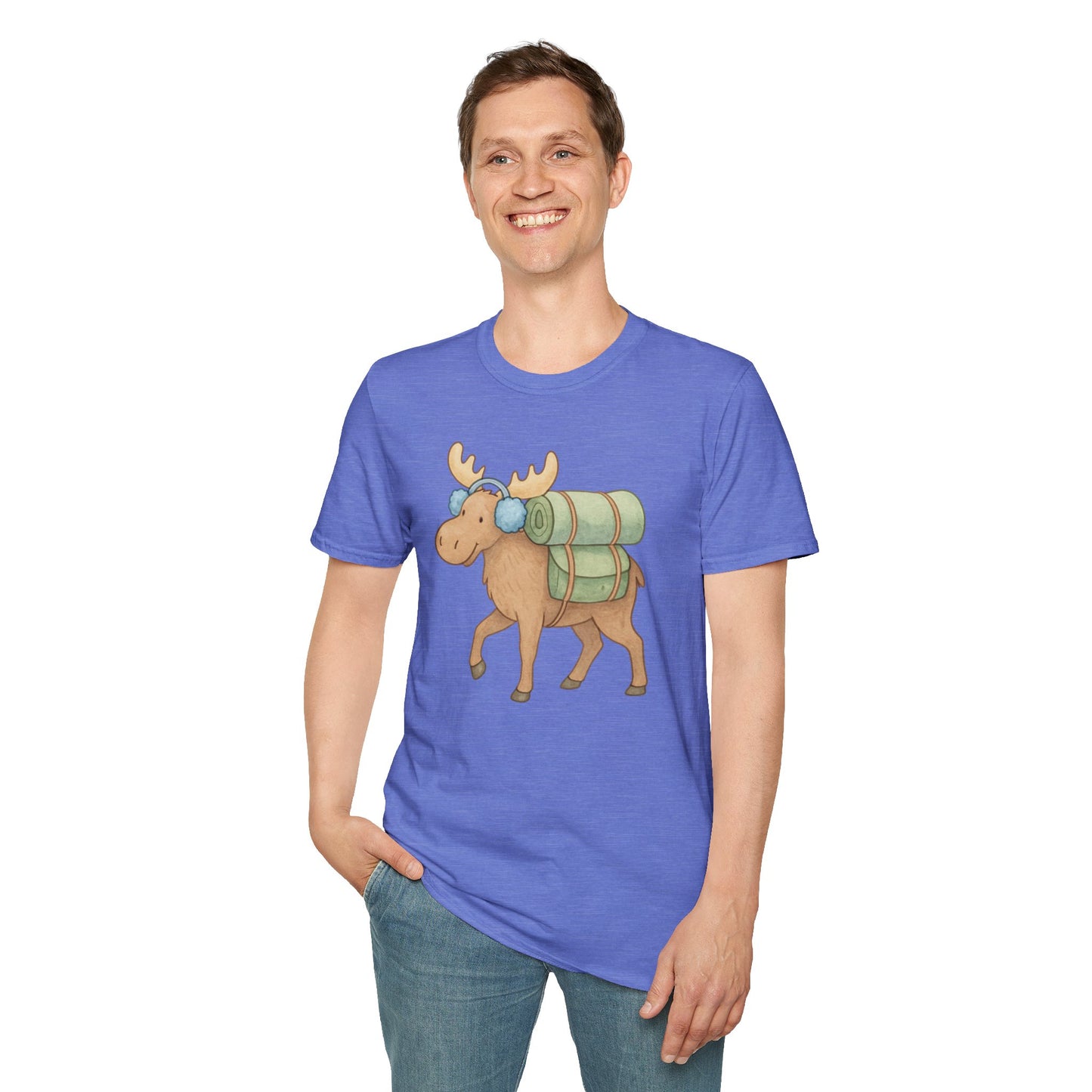 Winter Moose Unisex T-Shirt