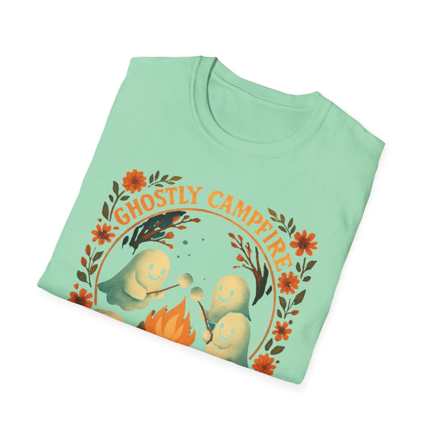 Ghostly Campfire Unisex T-shirt