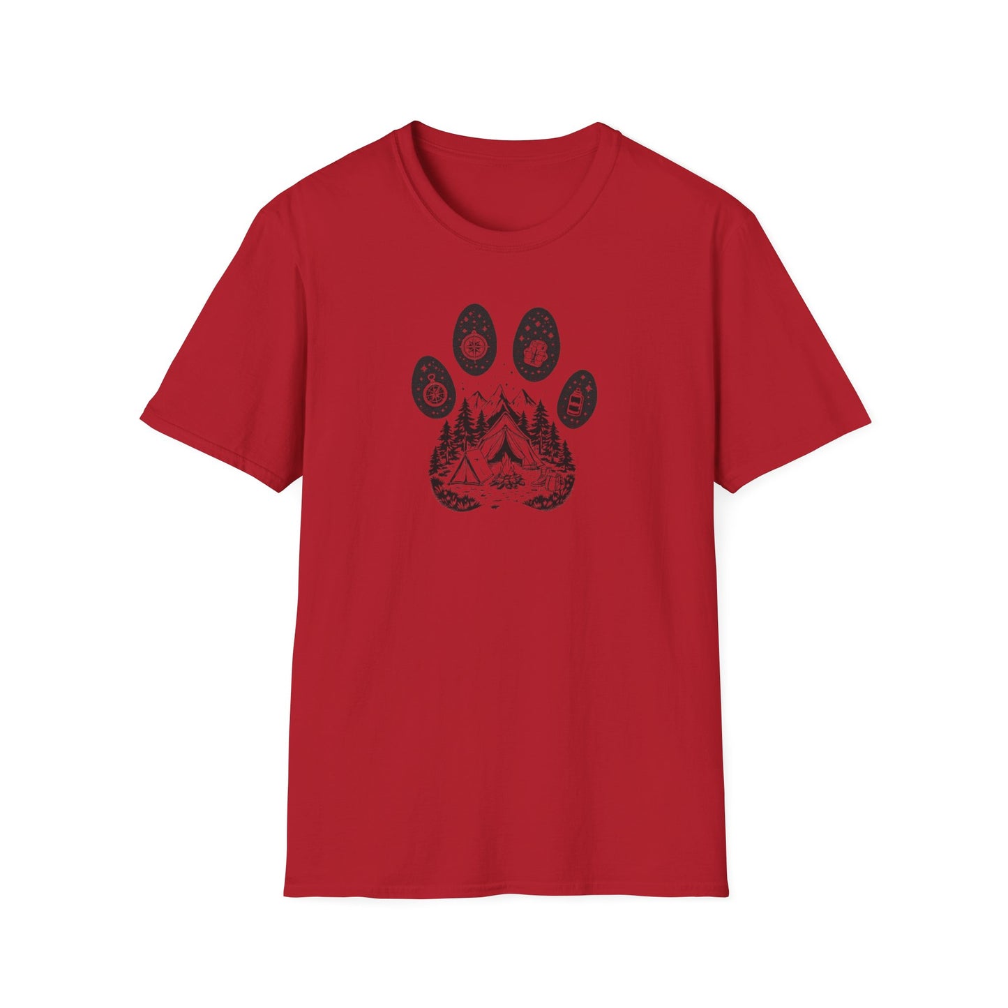 Paw Camping Unisex T-Shirt