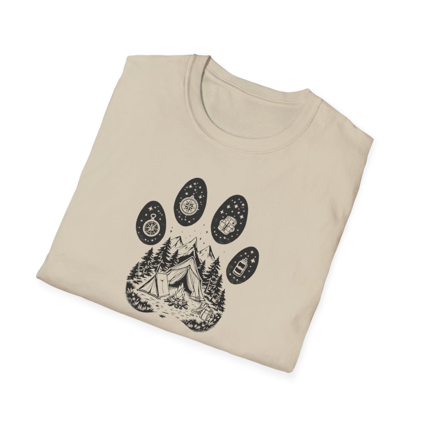 Paw Camping Unisex T-Shirt