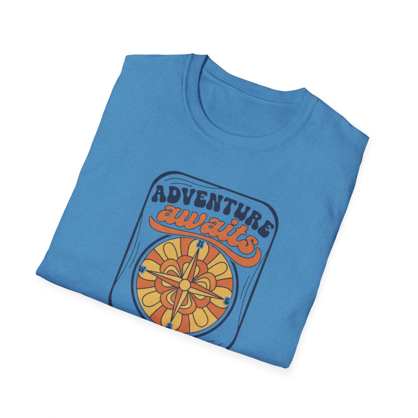 Ocean Awaits Nautical, Unisex T-Shirt