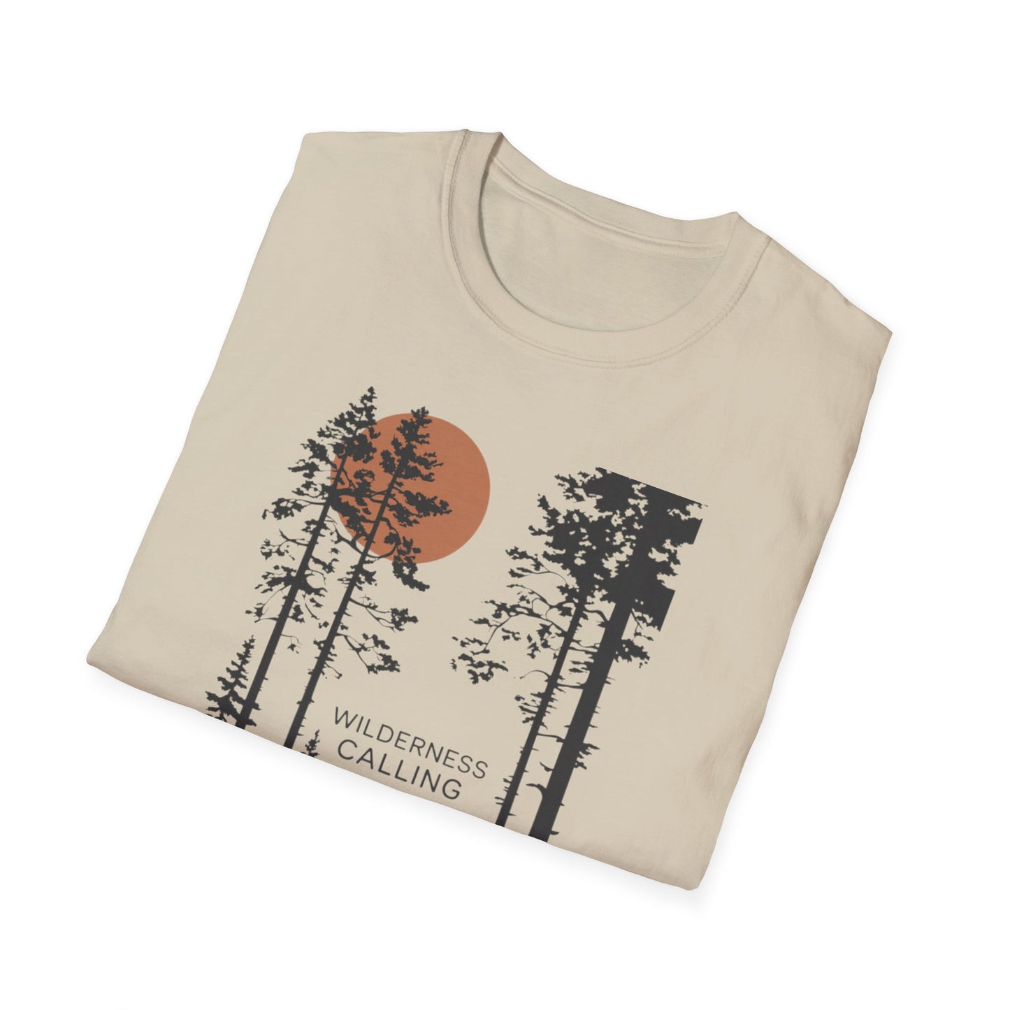 Pine Tree Moon Unisex T-Shirt
