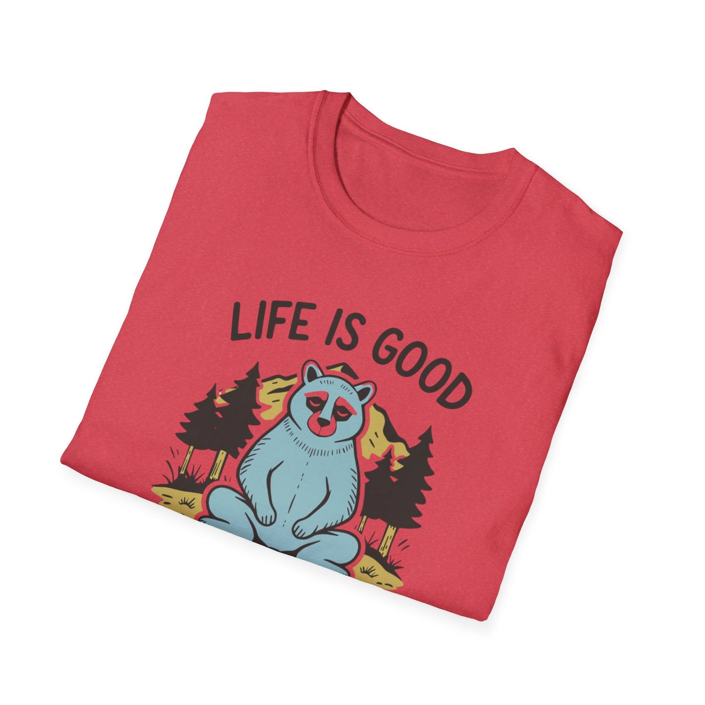 Bear Meditation, Unisex T-Shirt