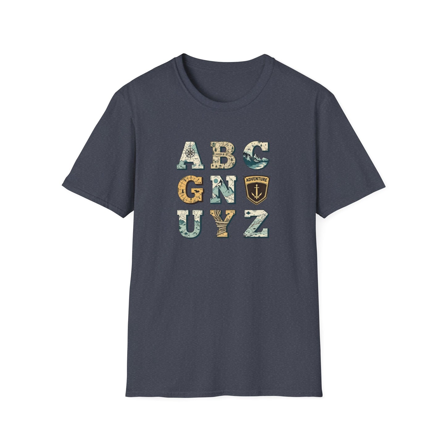 Adventure Grid, Unisex T-Shirt