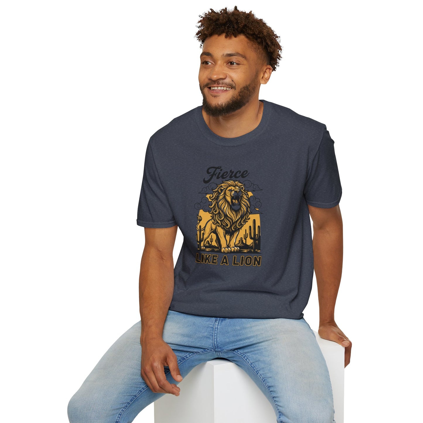 Vintage Lion Unisex T-Shirt