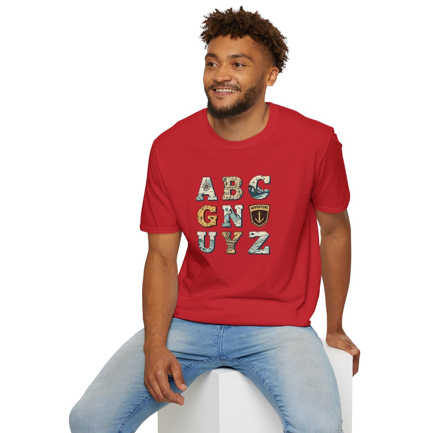 Adventure Grid, Unisex T-Shirt