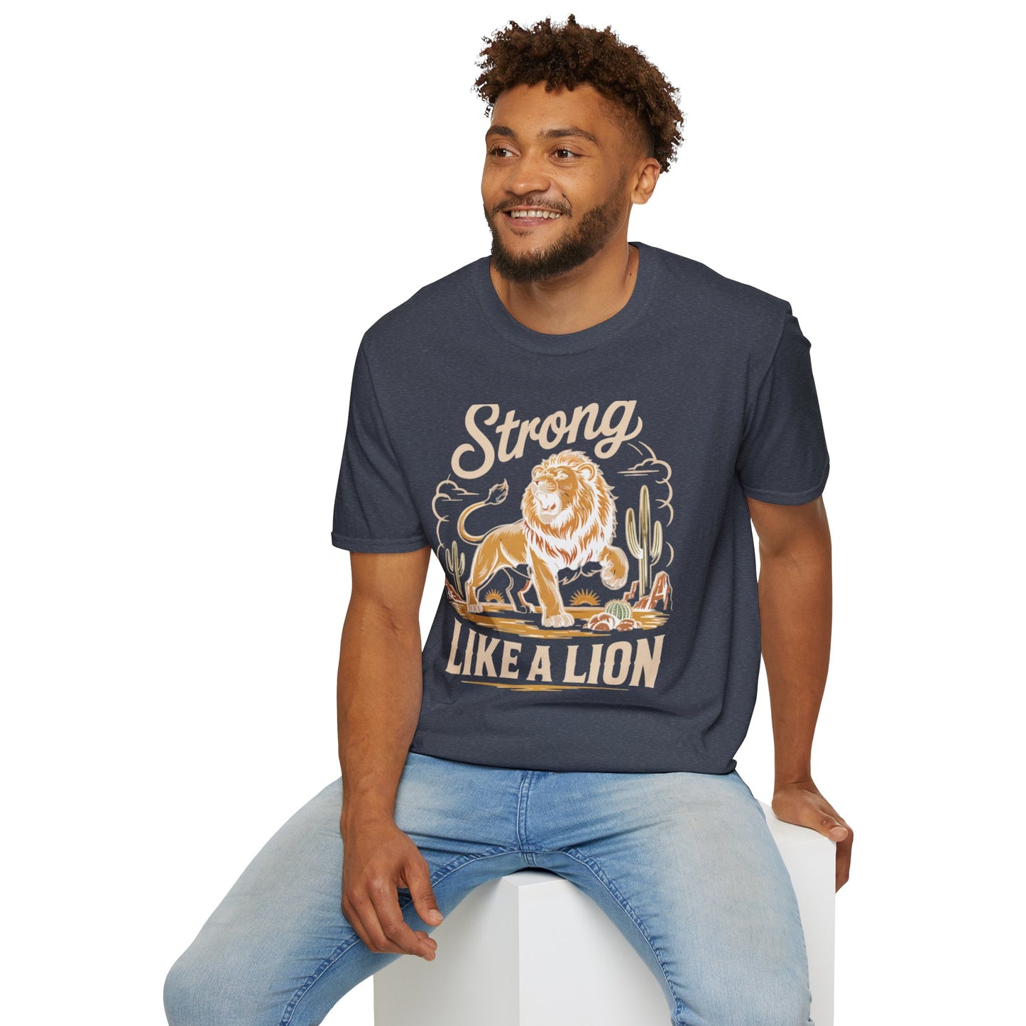 Lion Vintage Unisex T-Shirt
