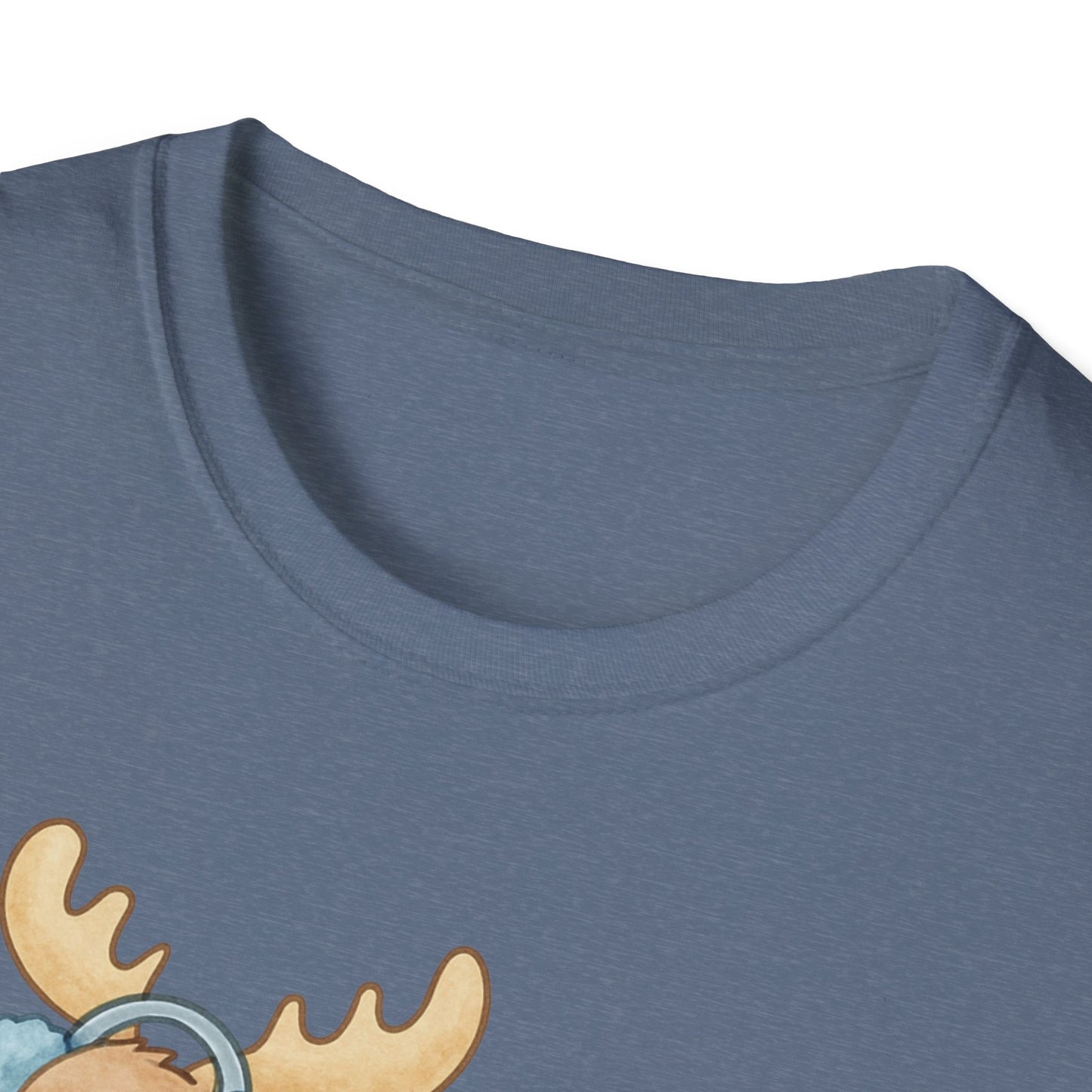 Winter Moose Unisex T-Shirt