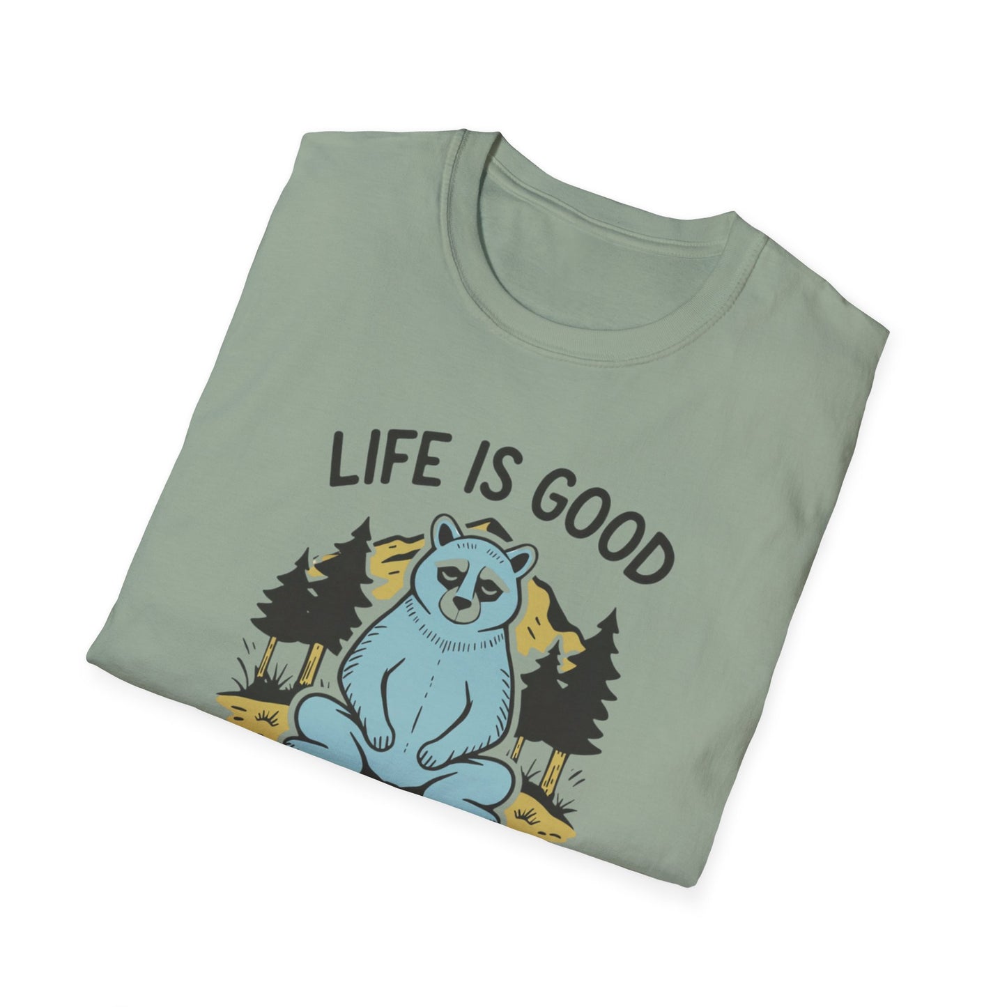 Bear Meditation, Unisex T-Shirt