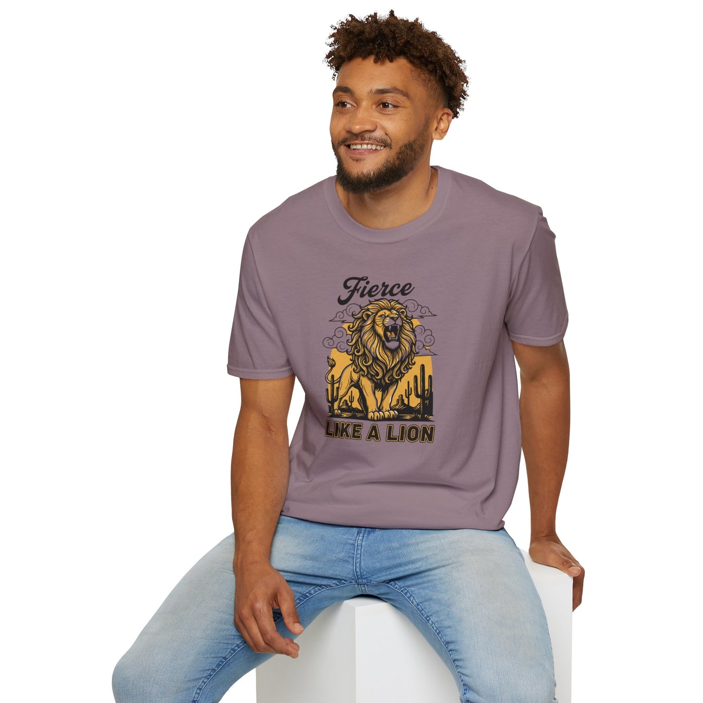 Vintage Lion Unisex T-Shirt