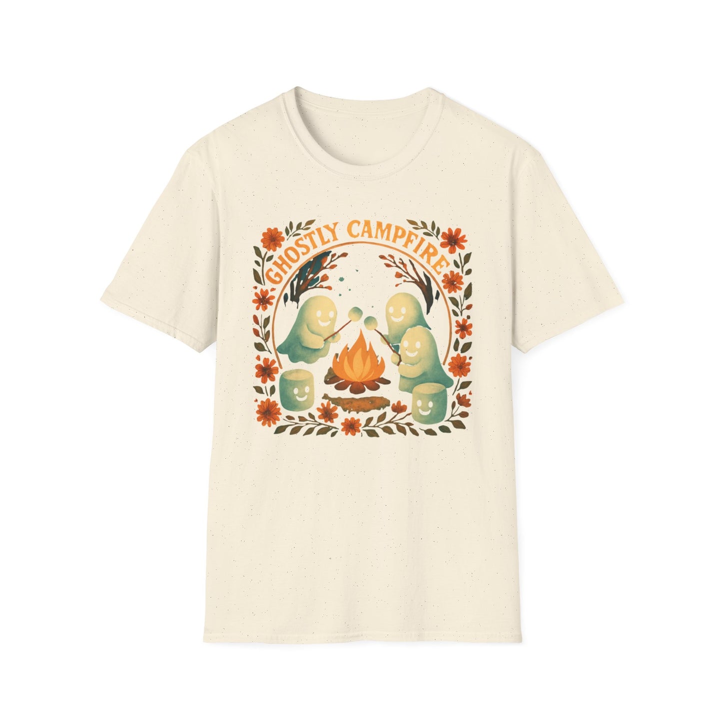 Ghostly Campfire Unisex T-shirt