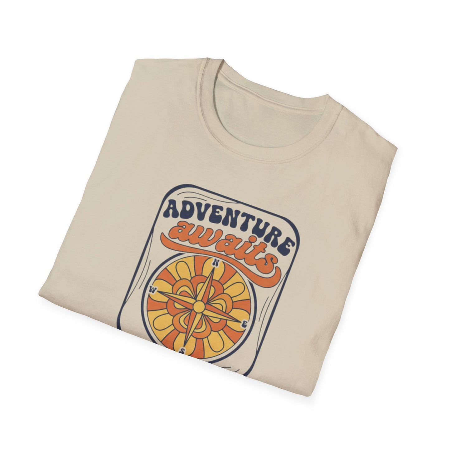 Ocean Awaits Nautical, Unisex T-Shirt