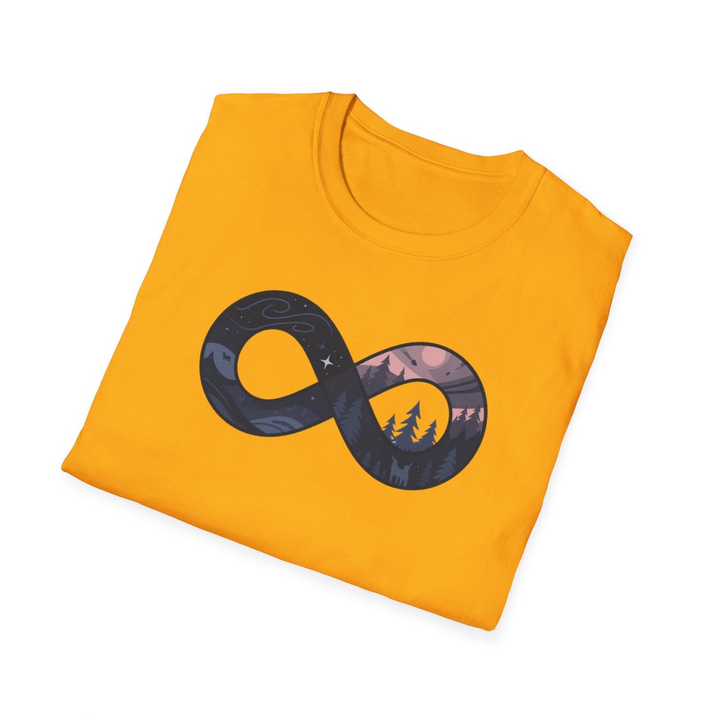 Infinity Celestial Forest Unisex T-Shirt