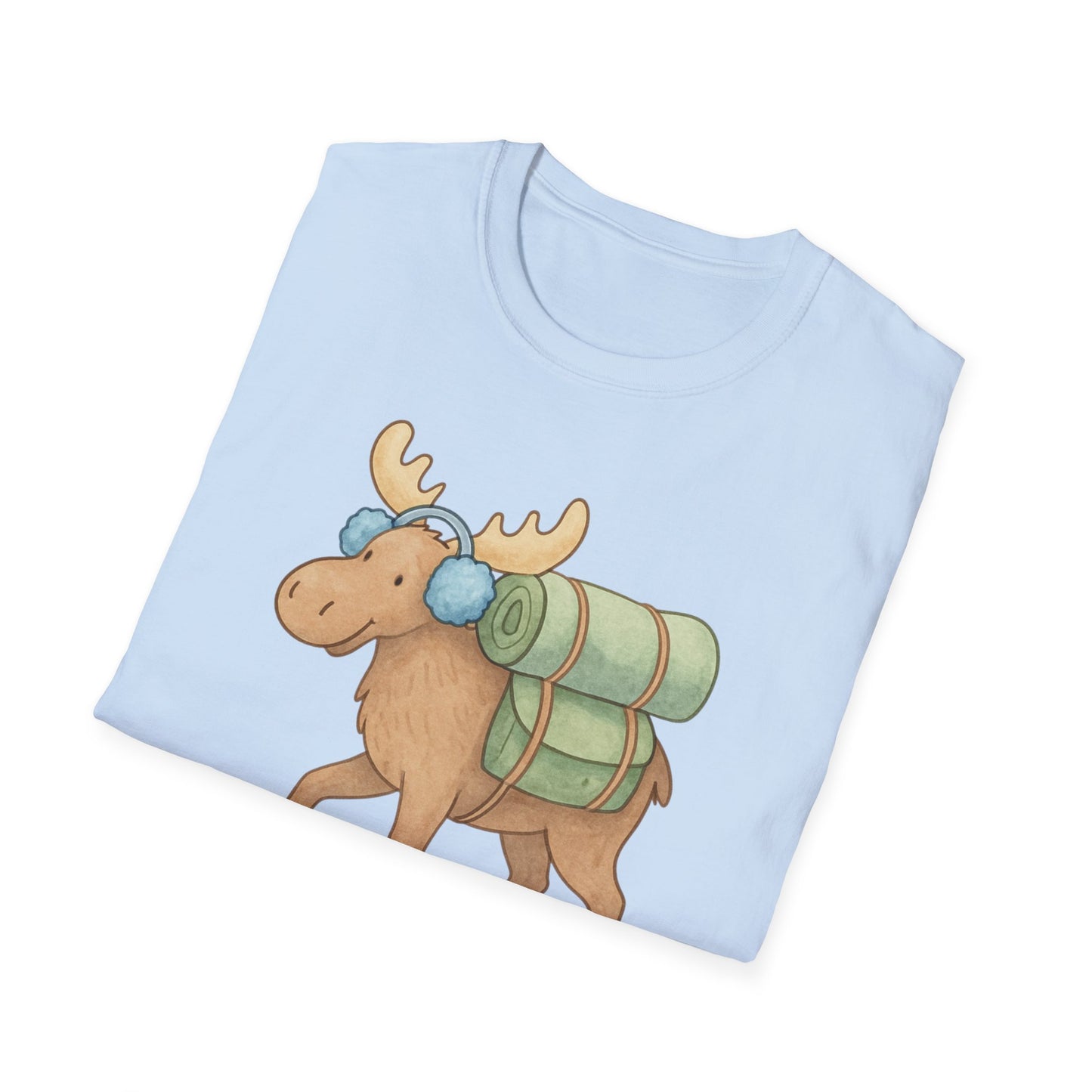 Winter Moose Unisex T-Shirt