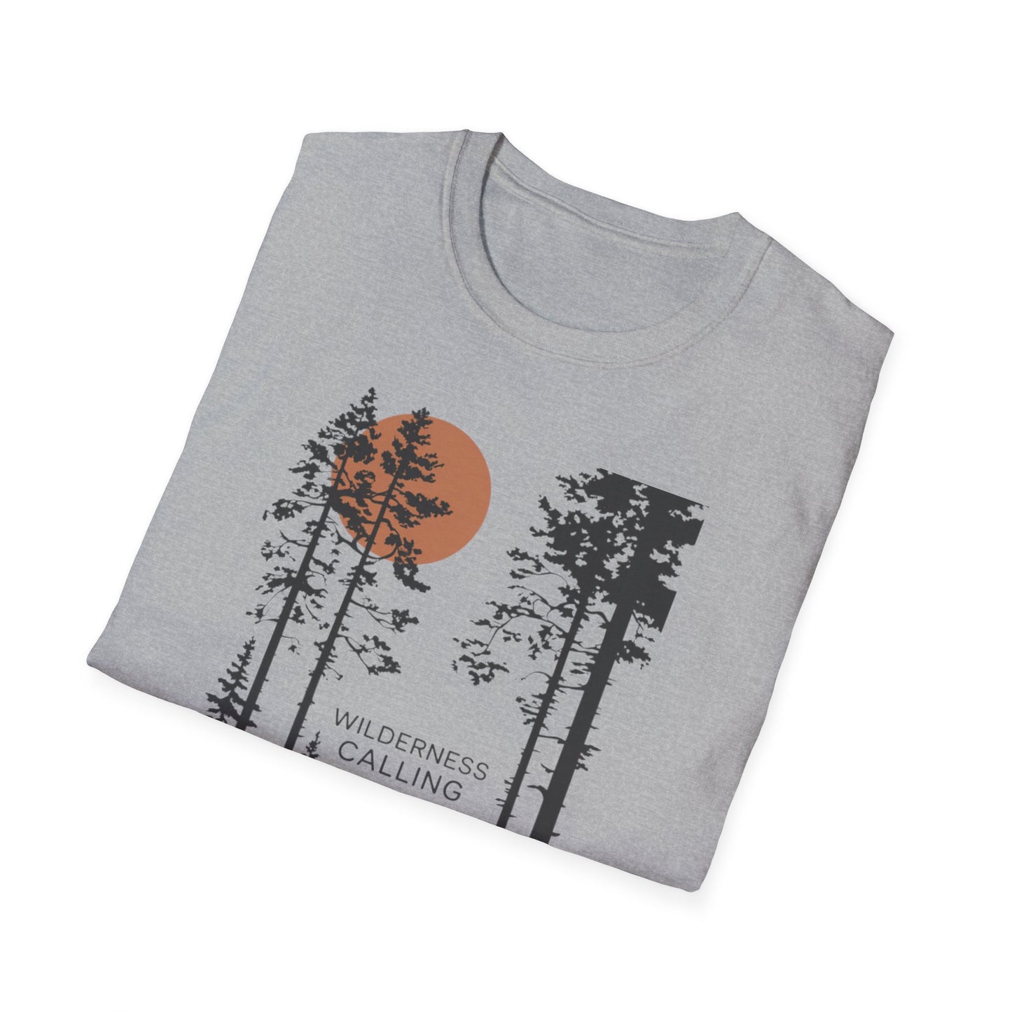 Pine Tree Moon Unisex T-Shirt