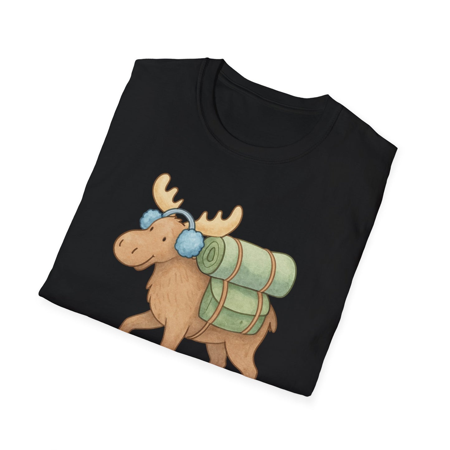 Winter Moose Unisex T-Shirt