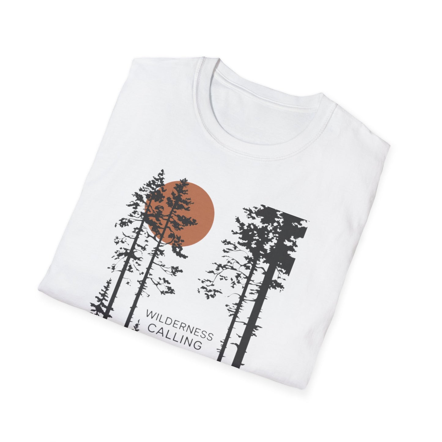 Pine Tree Moon Unisex T-Shirt