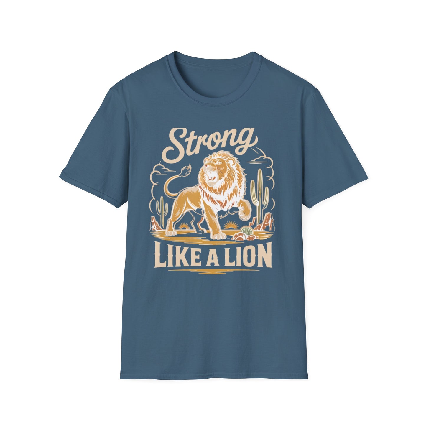 Lion Vintage Unisex T-Shirt