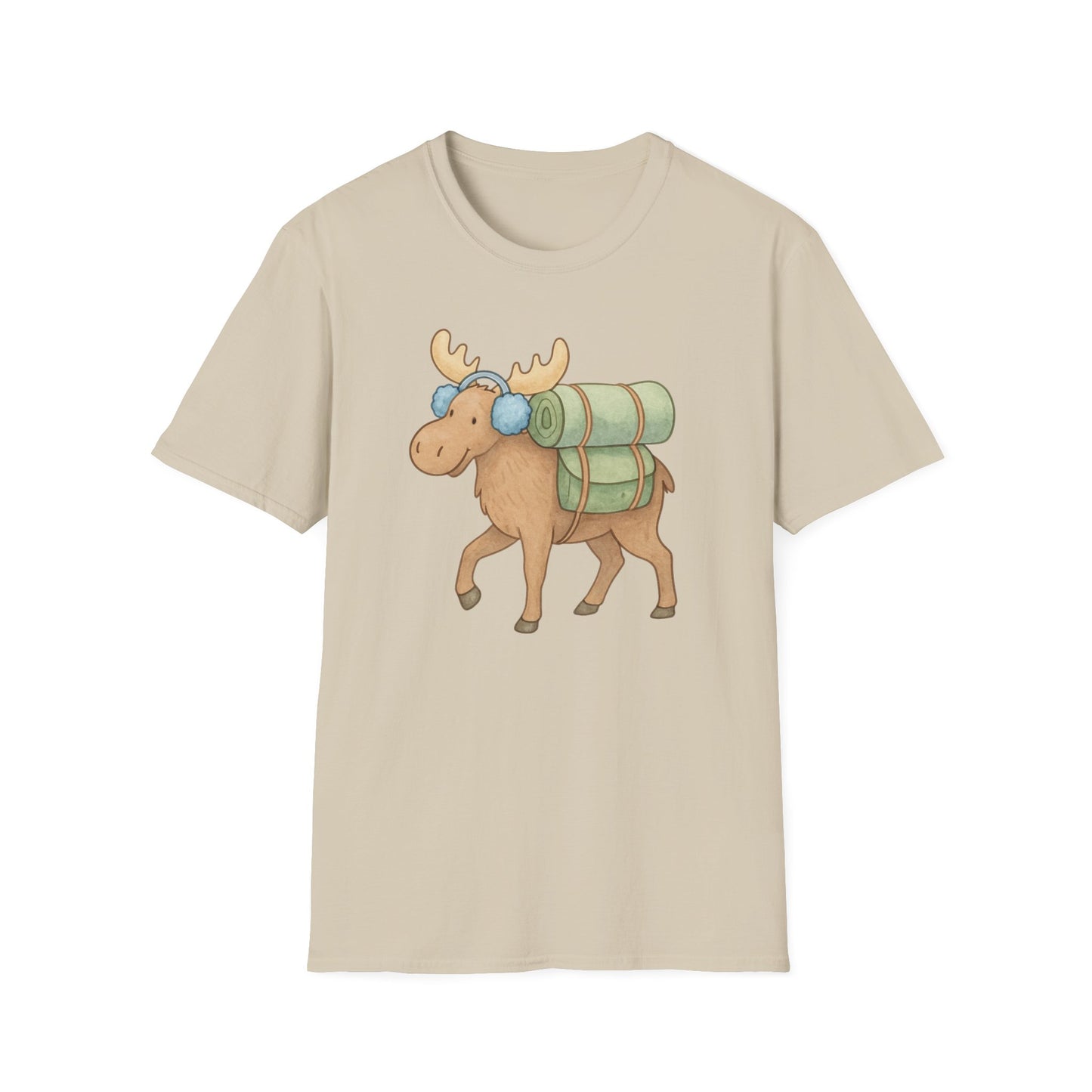 Winter Moose Unisex T-Shirt